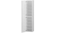Armadio bianco 1 anta 45x190h cm - Bassiano