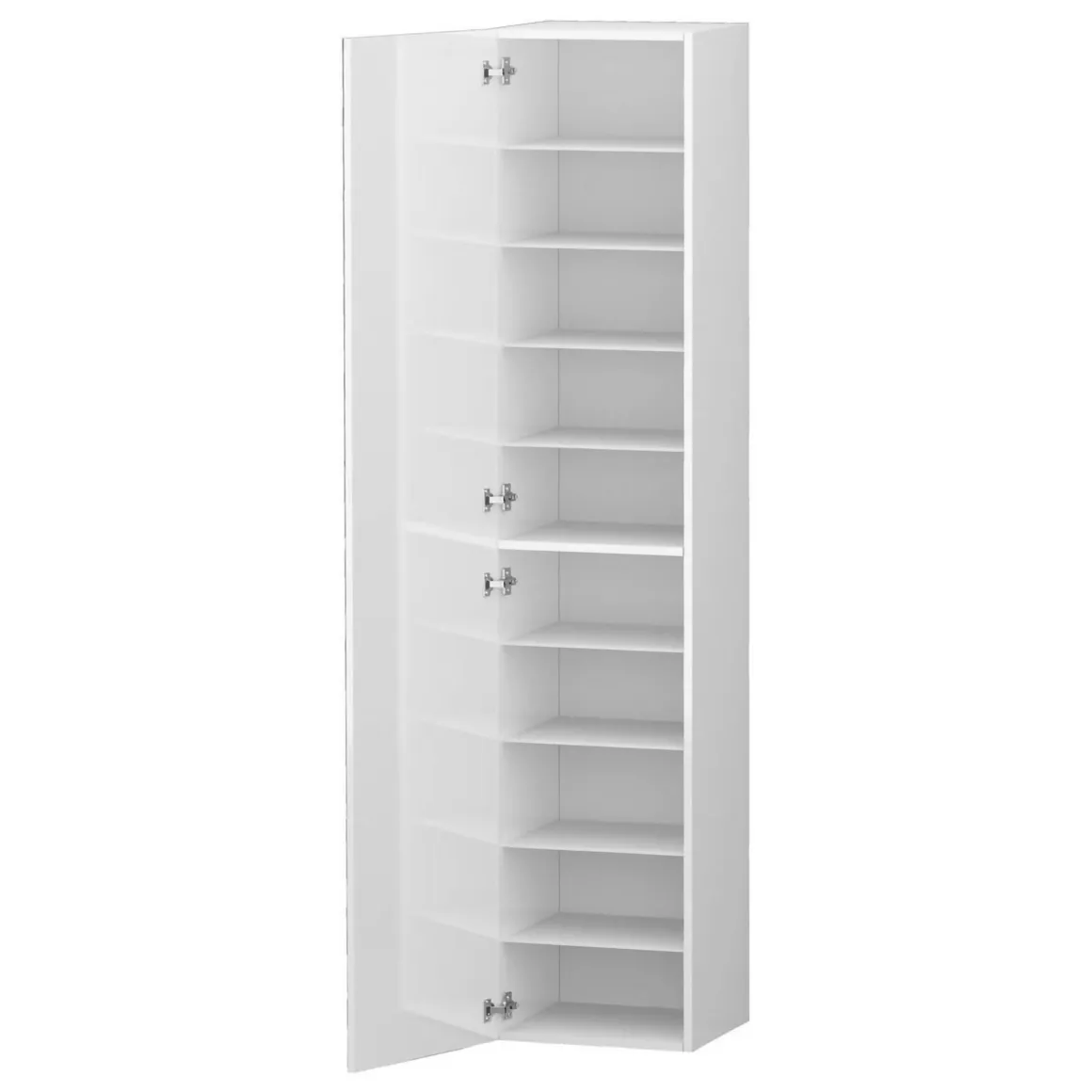 Armadio bianco 1 anta 45x190h cm - Bassiano