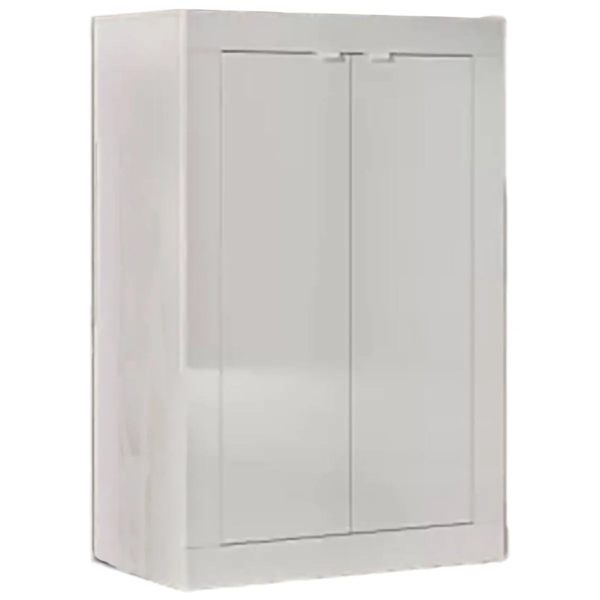 Armadi Multiuso 2 Ante > Dmora Armadio ante battenti 78x113h cm - Bienvenu Bianco