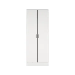 Armadi Multiuso 2 Ante|Camera Da Letto > Dmora Armadio 2 ante portascope 73x180h cm - Abadubidu Bianco