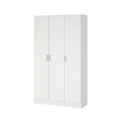 Armadio bianco 3 ante salvaspazio 109x180h cm - Ranuncolo