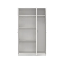 Armadio bianco 3 ante salvaspazio 109x180h cm - Ranuncolo