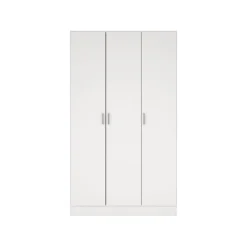 Armadio bianco 3 ante salvaspazio 109x180h cm - Ranuncolo