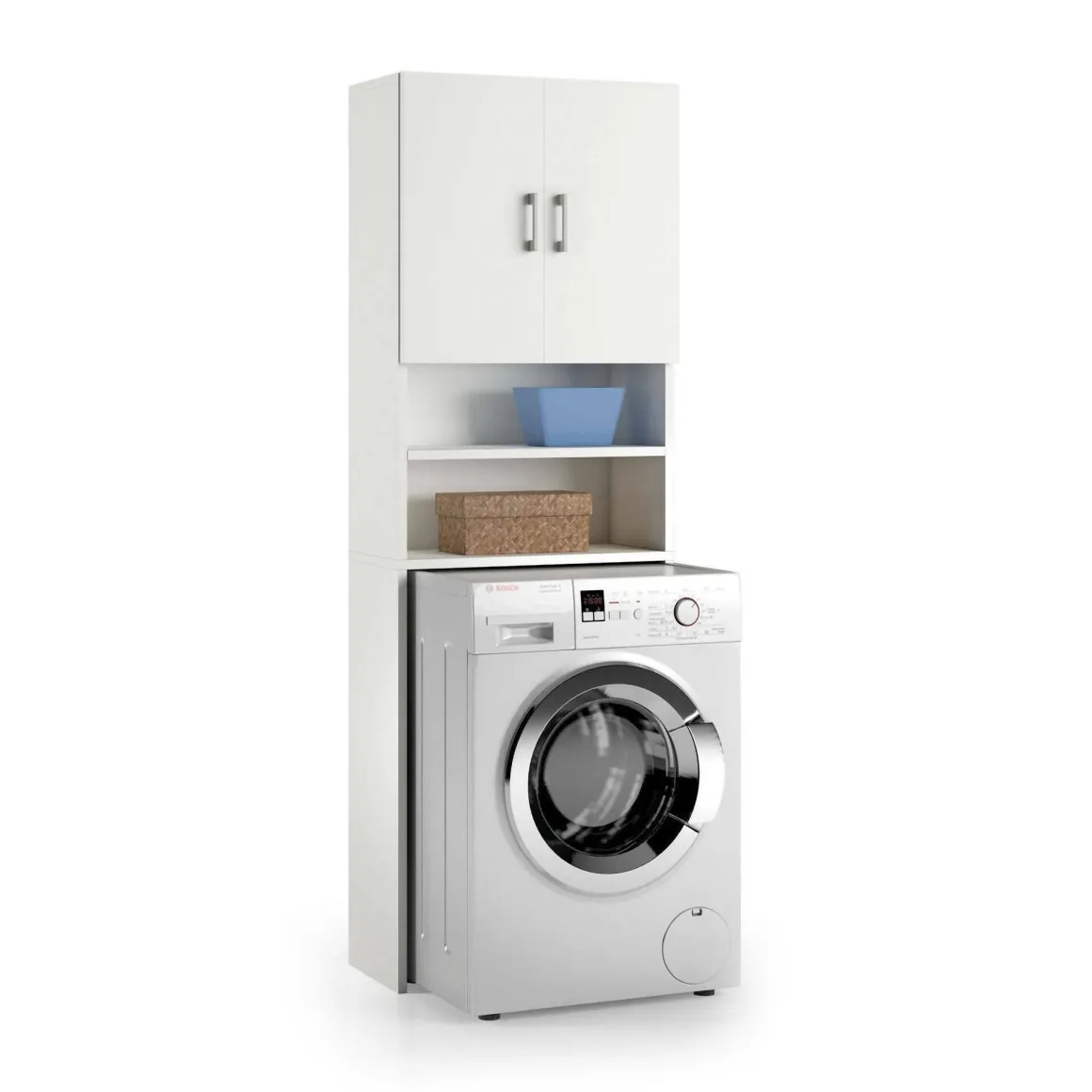 Armadio bianco 2 ante 65x195h cm - Agar