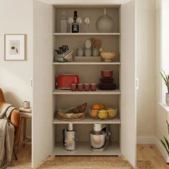 Armadi Multiuso 2 Ante|Camera Da Letto > Dmora Armadio 2 ante 90x195h cm - Aliosha Bianco