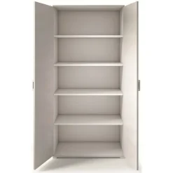 Armadi Multiuso 2 Ante|Camera Da Letto > Dmora Armadio 2 ante 90x195h cm - Aliosha Bianco