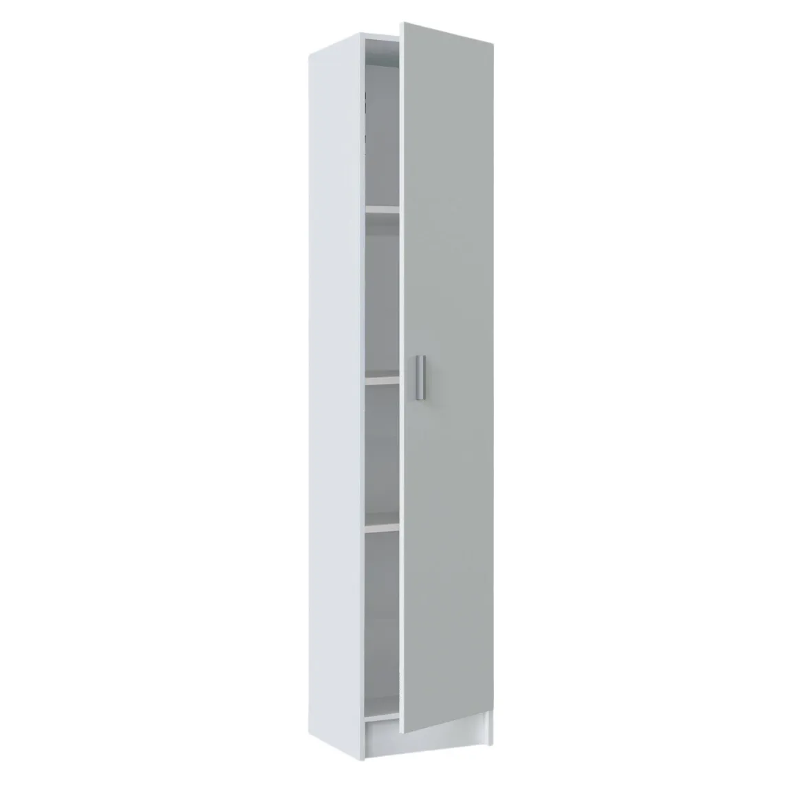 Armadio bianco bagno 37x180h cm - Alexander