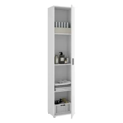 Armadi Multiuso 1 Anta|Camera Da Letto > Dmora Armadio bagno 39x190h cm - Arrow Bianco