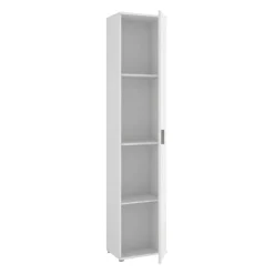 Armadi Multiuso 1 Anta|Camera Da Letto > Dmora Armadio bagno 39x190h cm - Arrow Bianco