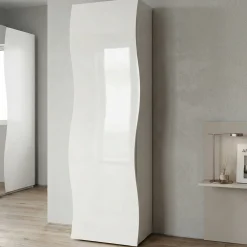 Armadi Multiuso 1 Anta|Camera Da Letto > Dmora Armadio colonna 63x187h cm - Azalea Bianco