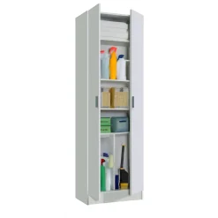 Armadi Multiuso 2 Ante|Camera Da Letto > Dmora Armadio lavanderia 59x180h cm - Altiplano Bianco