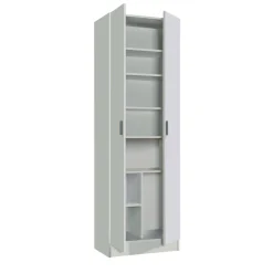 Armadi Multiuso 2 Ante|Camera Da Letto > Dmora Armadio lavanderia 59x180h cm - Altiplano Bianco