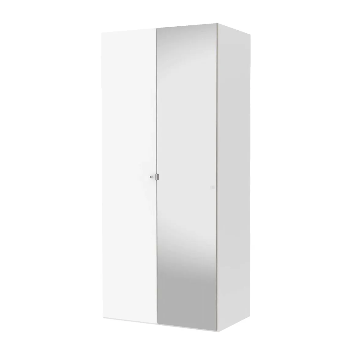 Armadio bianco lucido salvaspazio 98x218h cm - Avise