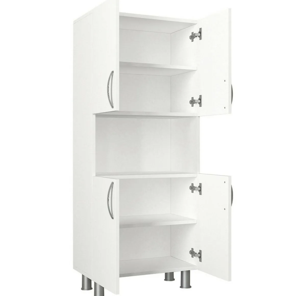 Armadio bianco multifunzione 59x140h cm - Tchoo