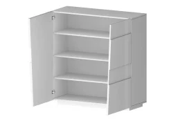 Altri Armadi Multiuso|Camera Da Letto > Dmora Armadio multiuso 80x195h cm - Arro Bianco