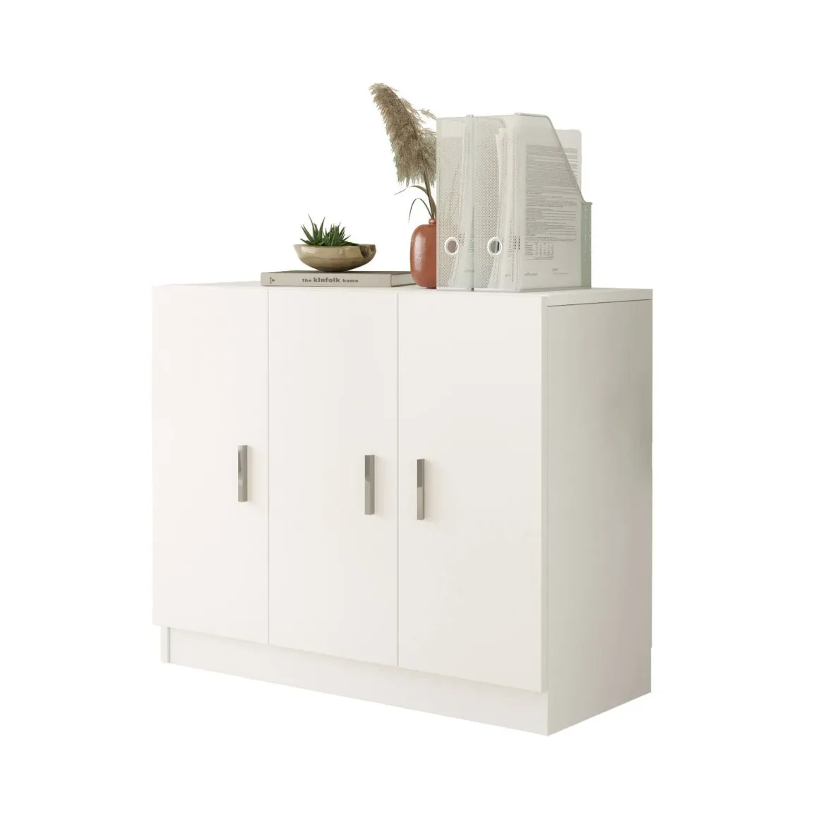 Armadio bianco multiuso 89x73h cm - Olana