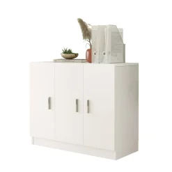 Armadio bianco multiuso 89x73h cm - Olana