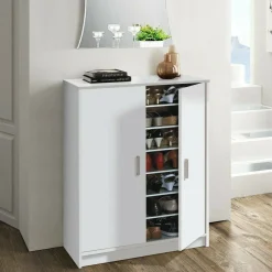 Armadio bianco salvaspazio 75x101h cm - Arful