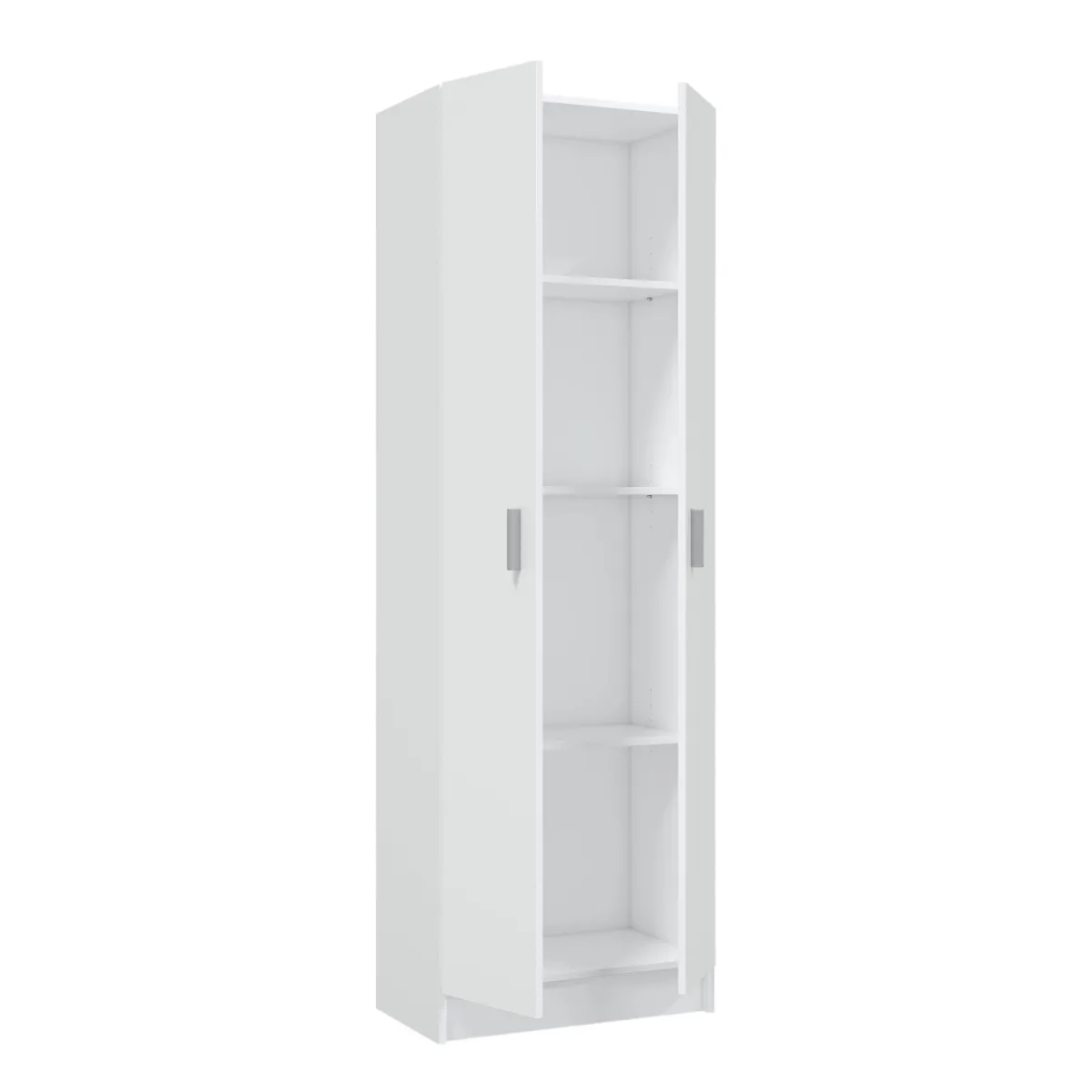 Armadi Multiuso 2 Ante|Camera Da Letto > Dmora Armadio sgabuzzino 59x180h cm - Aragorn Bianco