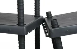 Scaffali|Armadi Da Esterno > Dmora Armadio da esterno antracite 92x164h cm - Goshenita Nero Antracite