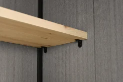 Armadi Da Esterno > Dmora Armadio da terrazzo 140x170h cm - Digby Grigio