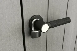 Armadi Da Esterno > Dmora Armadio da terrazzo 140x170h cm - Digby Grigio