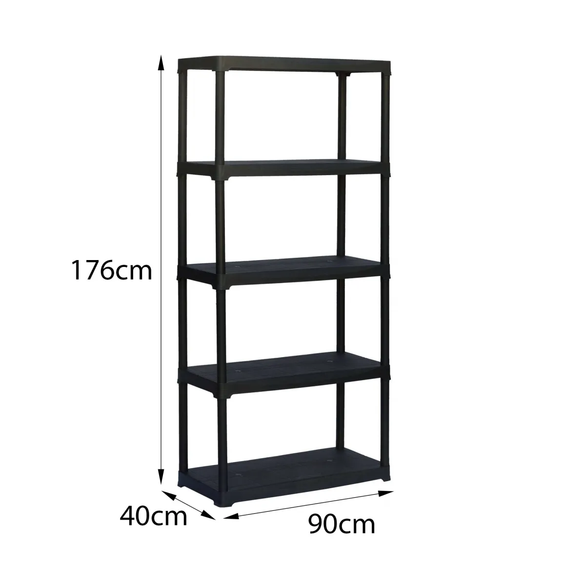Armadio esterno antisole antracite 90x176h cm - Aurelian