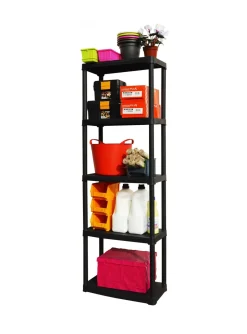 Scaffali|Armadi Da Esterno > Dmora Armadio esterno antracite 60x176h cm - Aurelian Nero Antracite