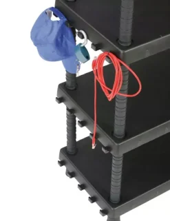Scaffali|Armadi Da Esterno > Dmora Armadio esterno antracite 82x164h cm - Goshenita Nero Antracite