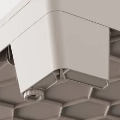 Armadio in plastica alto sabbia 80x182h cm - Grimsby