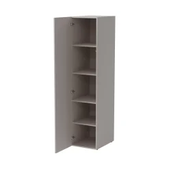 Armadio multiuso 1 anta Treville, 45x56 h199 cm, Beige