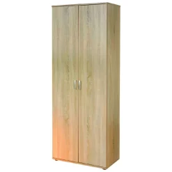 Armadi Multiuso 2 Ante > Dmora Armadio Multiuso 2 Ante 5 Ripiani Apertura Battente 70x189h cm, 2 Ante - Pazzano Beige