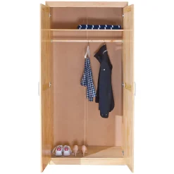 Armadi Multiuso 2 Ante > Dmora Armadio Multiuso 2 Ante Marrone Rovere Nero Antracite Cassetti 4 Ripiani 79x118h cm, 2 Ante - Parabita Nero Antracite, Marrone Rovere