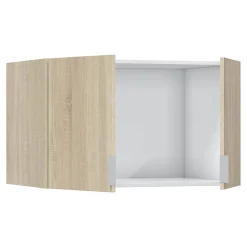 Armadio Multiuso 2 Ante Marrone Rovere un Ripiano un Vano 80x49h cm, 2 Ante - Carre