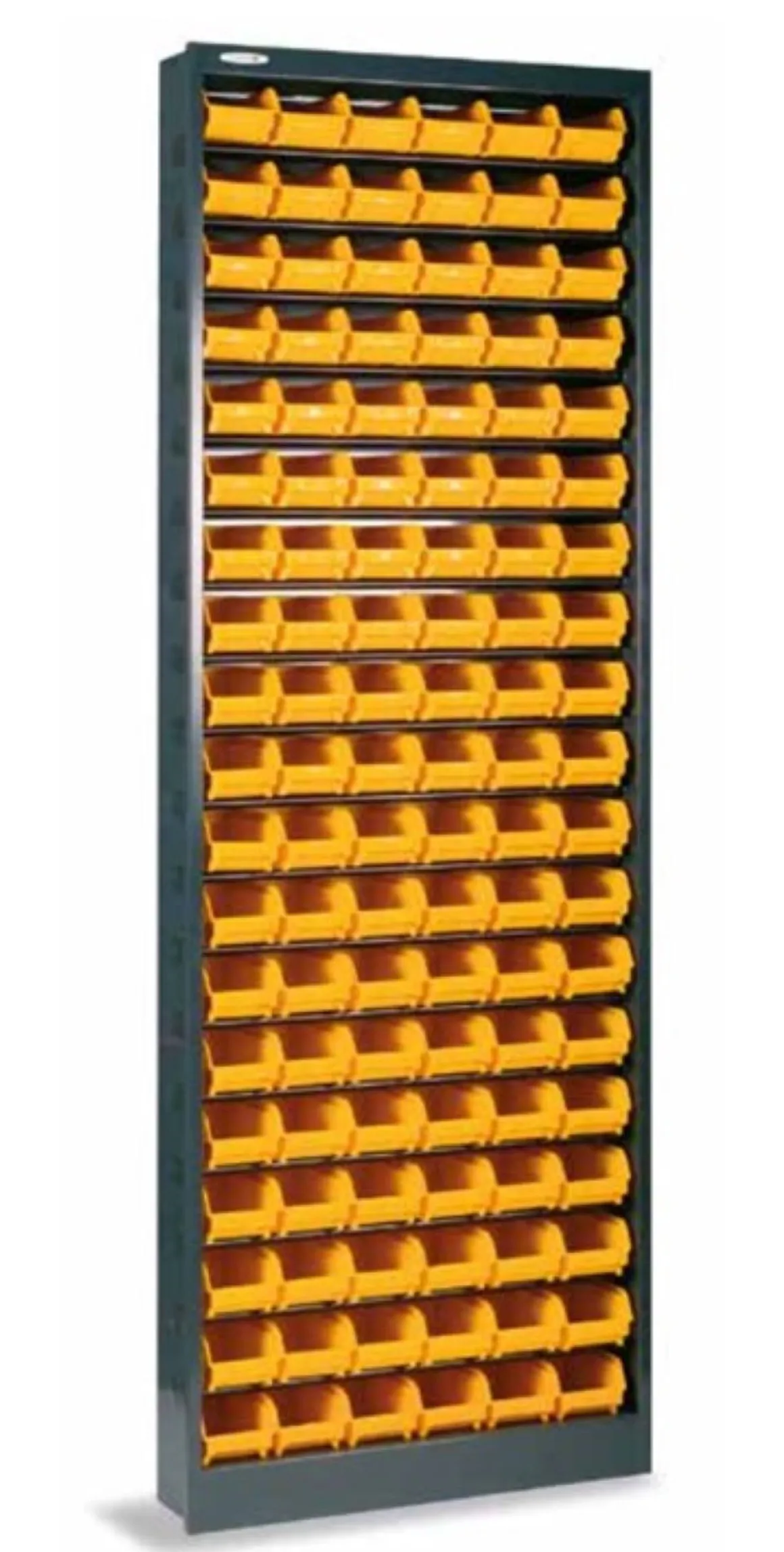 Armadio multiuso Dandreoll, Nero e Giallo, 68x21h190 cm
