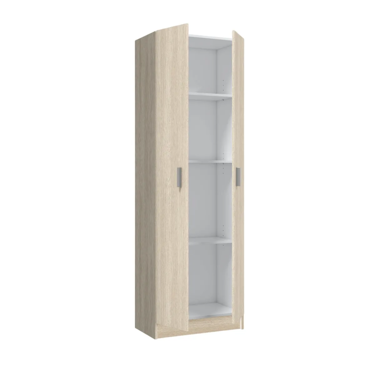 Armadi Multiuso 2 Ante|Camera Da Letto > Dmora Armadio rovere salvaspazio 59x180h cm - Aragorn Marrone Rovere