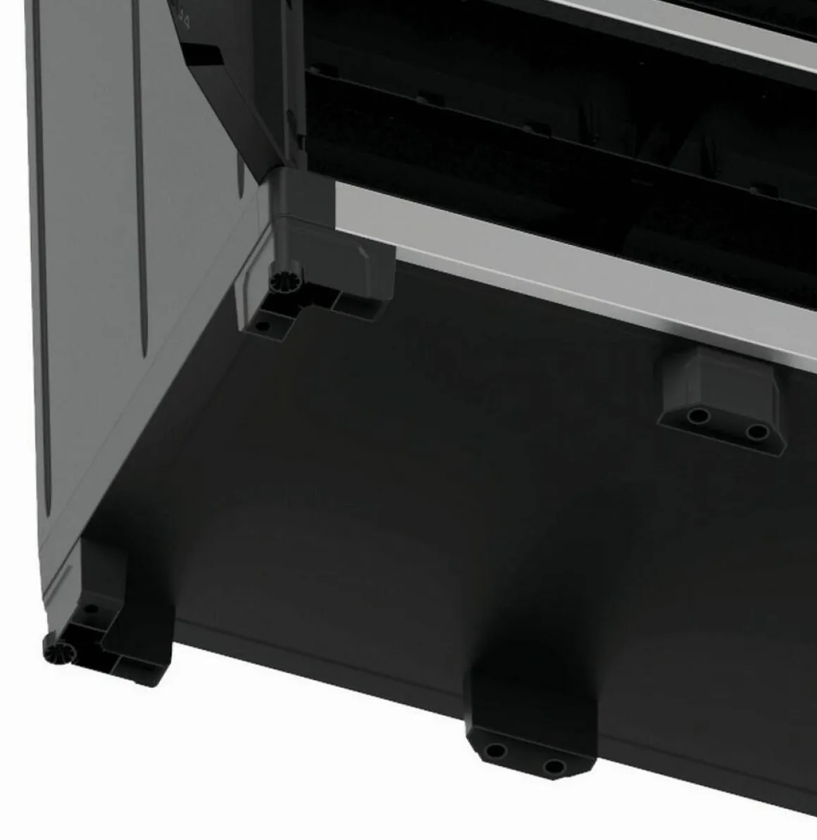 Armadio terrazzo 2 ante nero 89x188h cm - Brandon