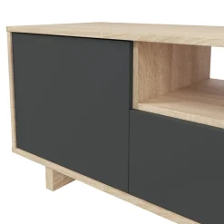 Base TV rovere 150x41x46h cm 3 ante - Andalusia