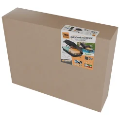Baule Auto Nero Finitura Effetto Carbonio Capacità 270 l, 55 kg, Apertura Doppia Apertura Laterale Made in Italy - Copora