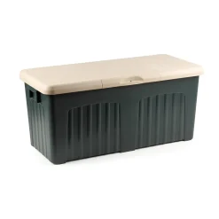 Bauli > Dmora Baule da esterno resistente 57x125x56h cm grigio - Asco Bianco, Nero Antracite