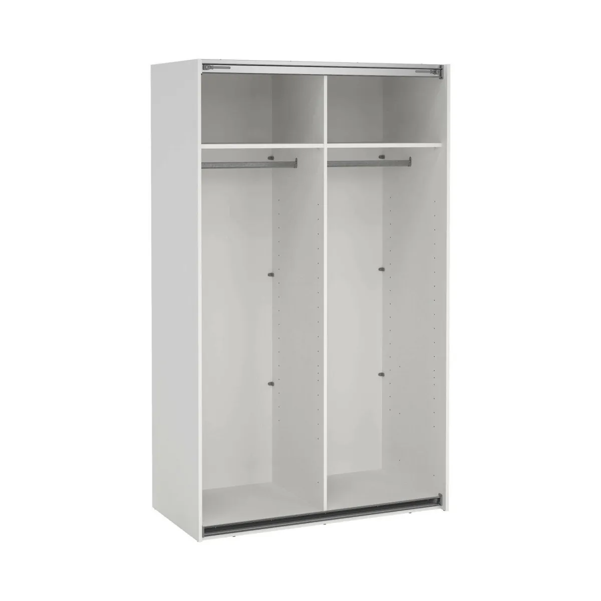 Altri Guardaroba > Dmora Cabina armadio classica bianca 118x200h cm - Ethelfleda Bianco