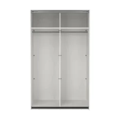 Altri Guardaroba > Dmora Cabina armadio classica bianca 118x200h cm - Ethelfleda Bianco