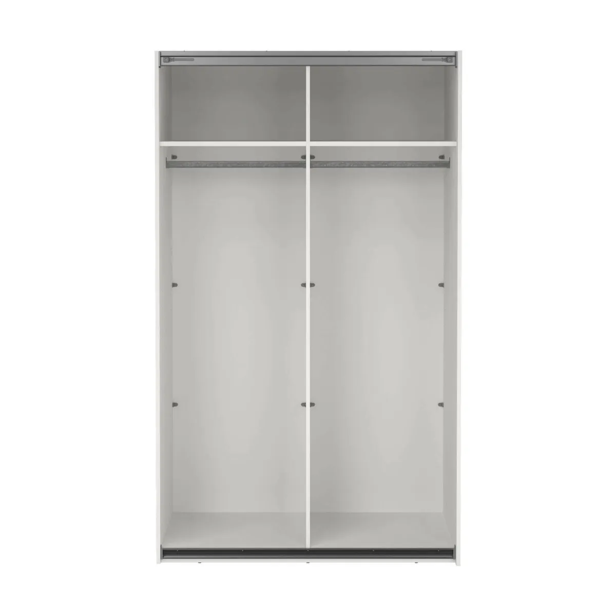 Altri Guardaroba > Dmora Cabina armadio classica bianca 118x200h cm - Ethelfleda Bianco