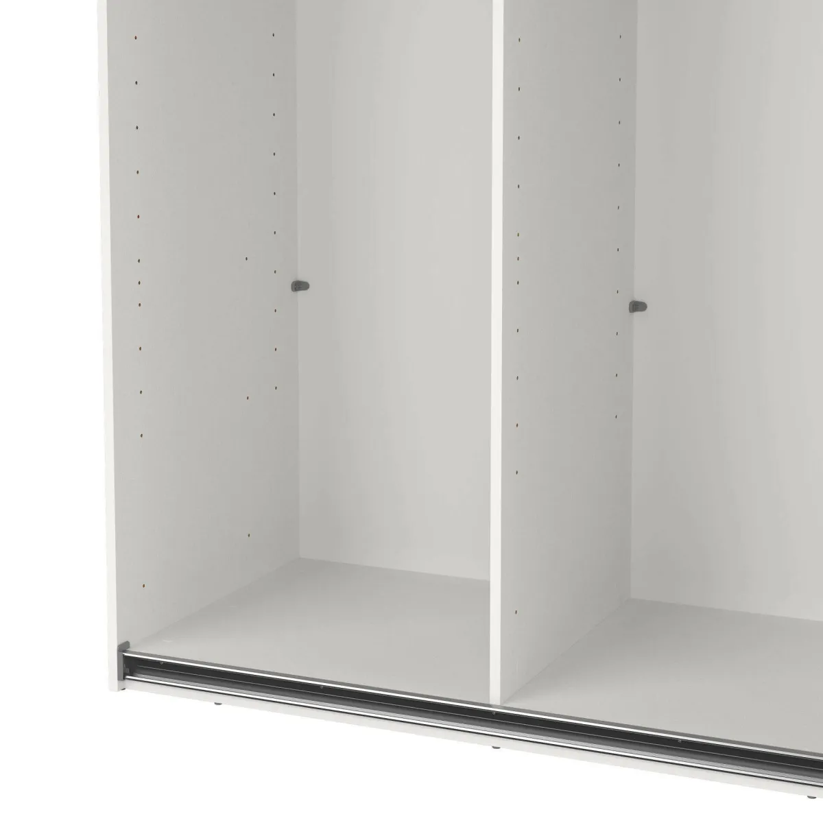 Altri Guardaroba > Dmora Cabina armadio classica bianca 118x200h cm - Ethelfleda Bianco