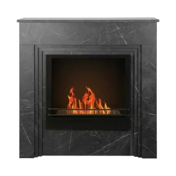 Camini A Bioetanolo > Dmora Camino a bioetanolo da pavimento 35x96x96h cm - Kinsasa Rosa