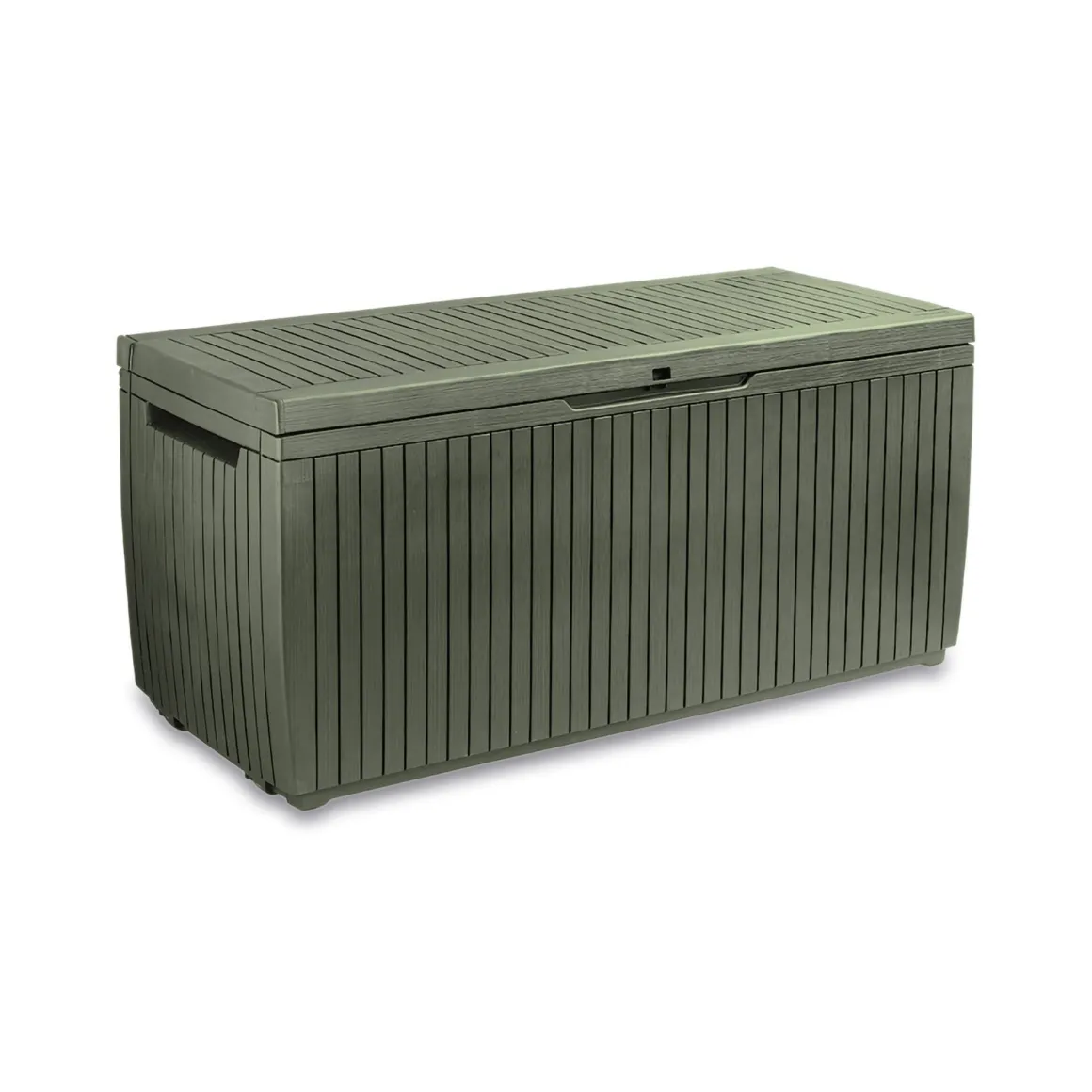Cassapanca da giardino 123x53x57h cm verde - Burlington