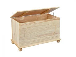 Cassapanca Marrone Naturale 89x53x47h cm - Tires