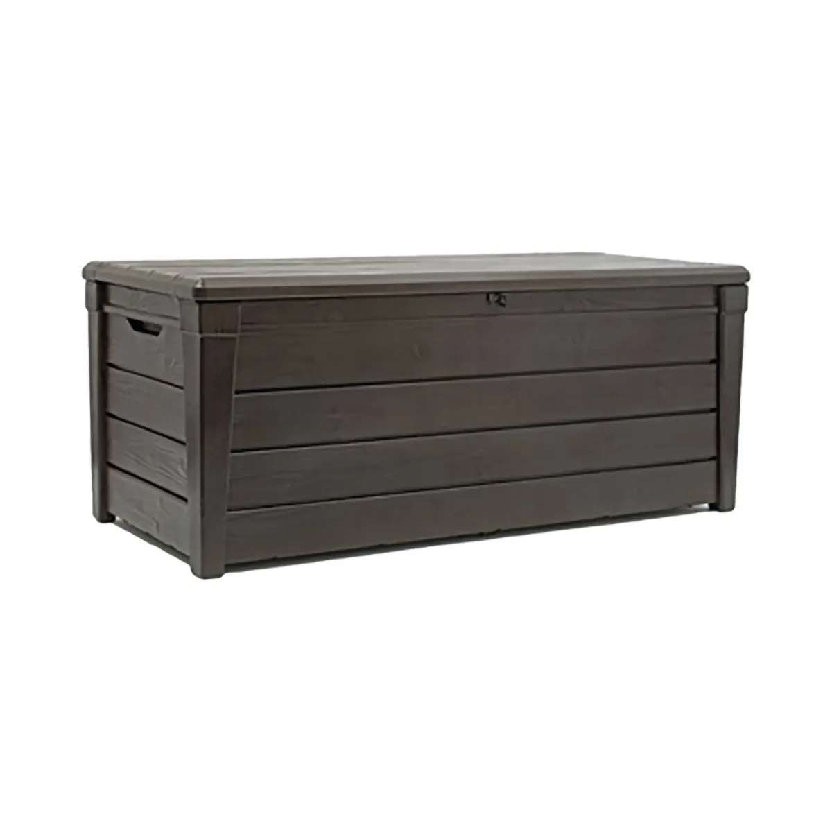 Cassapanche|Cassapanche Da Esterno > Dmora Cassapanca outdoor impermeabile 145x69x60h cm - Wawa Marrone
