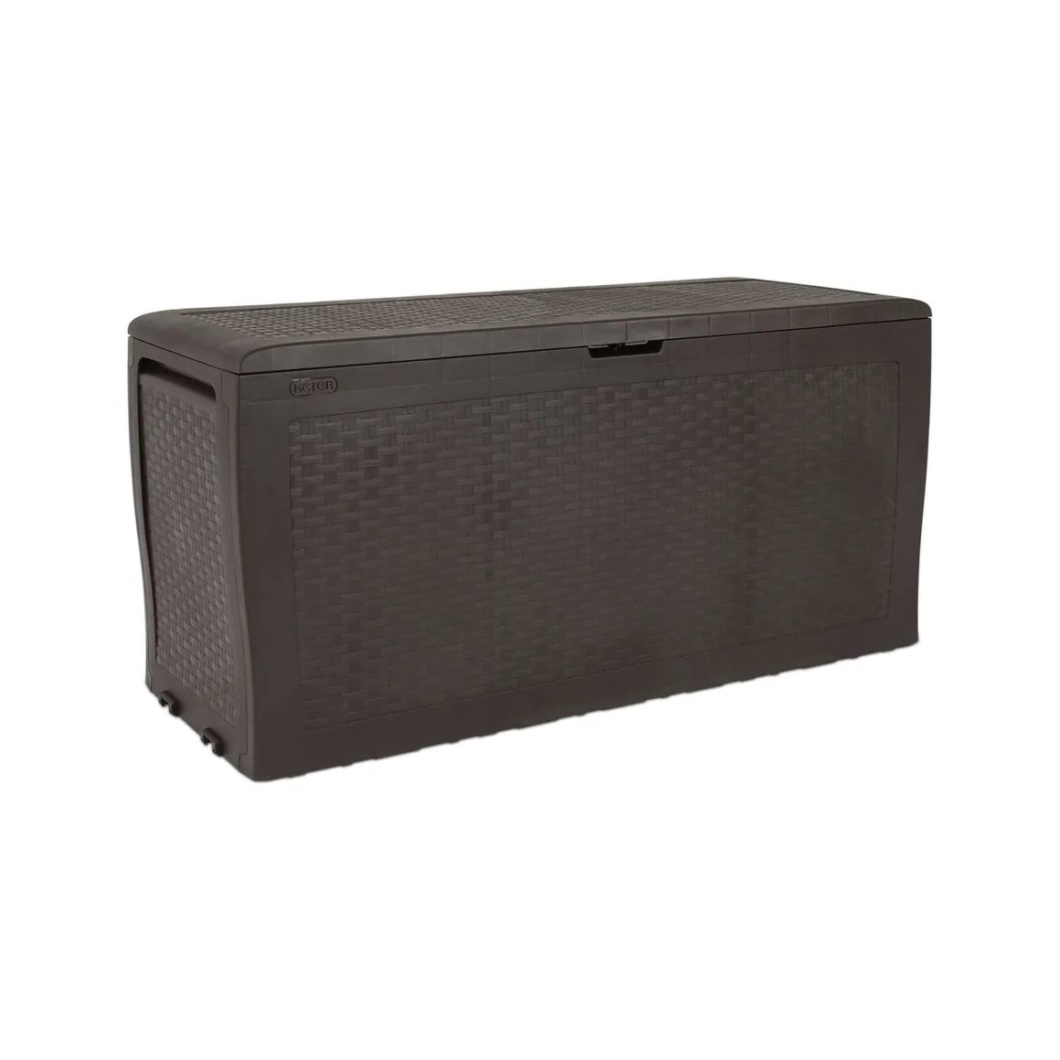 Cassapanca outdoor piccola 116x44x57h cm marrone - Kingston