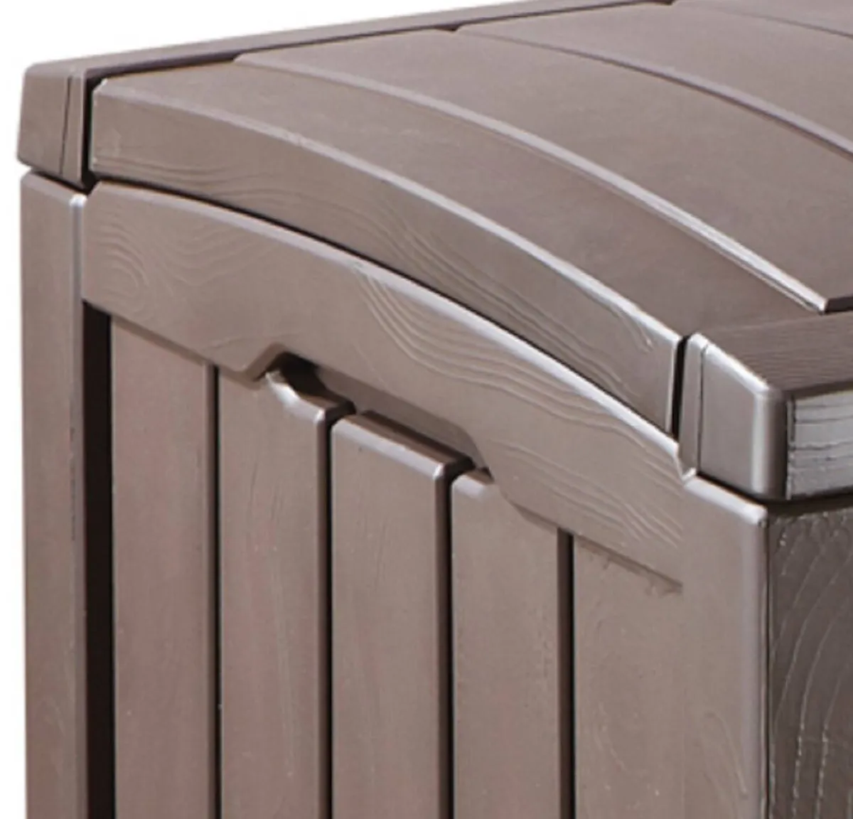 Cassapanche|Cassapanche Da Esterno > Dmora Cassapanca outdoor resistente 128x65x61h cm - Sorel Marrone